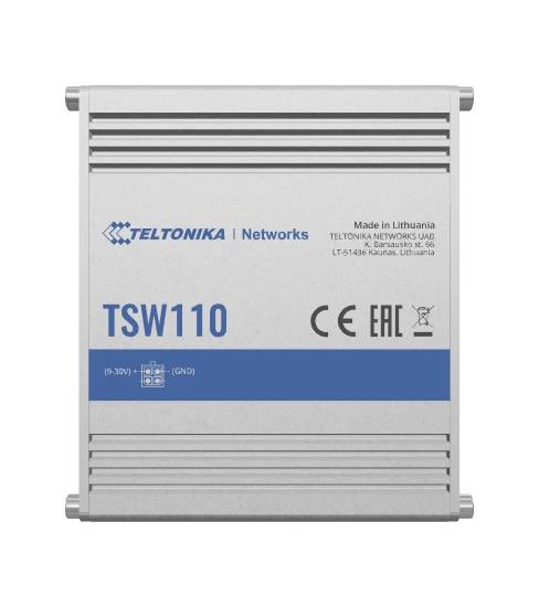 Kommutaator TELTONIKA TSW110 L2 5 porti Gigabit PoE