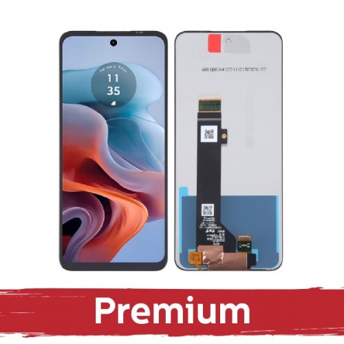 LCD ekraan ühilduv Motorola G34 5G (2023) Must OEM