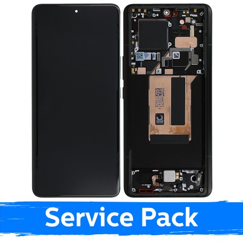 LCD ekraan ühilduv Xiaomi 13 Ultra raamiga / Must / (Service Pack)