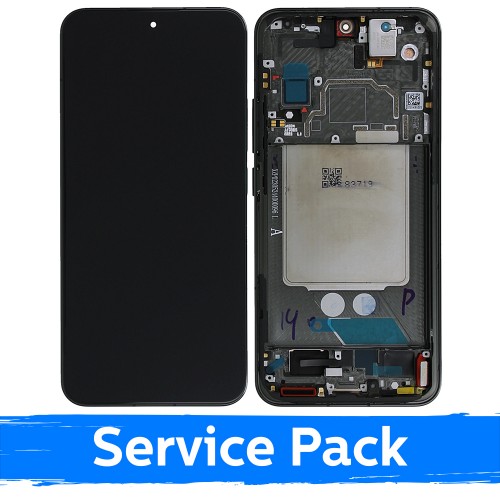 LCD ekraan ühilduv Xiaomi 13 raamiga / Must / (Service Pack)