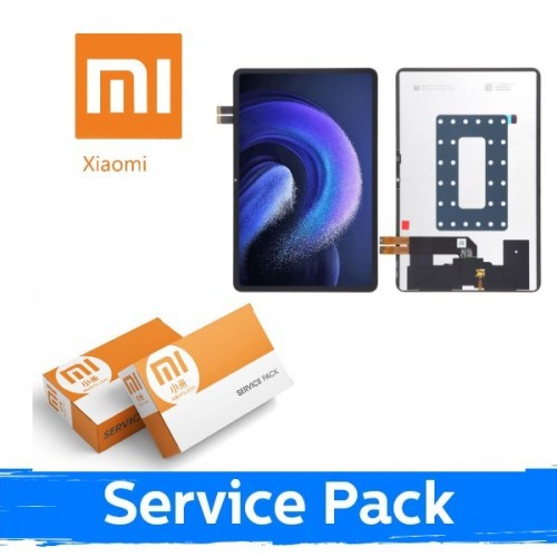 LCD ekraan ühilduv Xiaomi Mi Pad 6S Pro 12.4'' must raamiga (Service Pack)