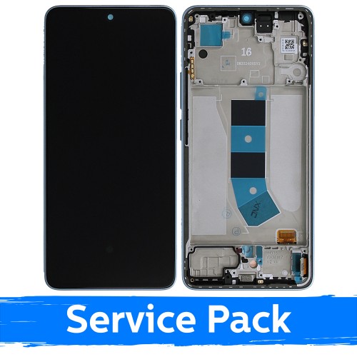 LCD ekraan ühilduv Xiaomi Redmi Note 13 4G raamiga / Ice Blue / (Service Pack)