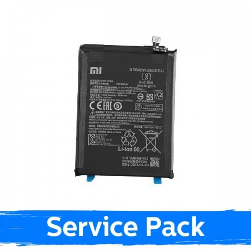 Aku ühilduv Xiaomi Redmi Note 10 5G / M3 Pro 5G / Redmi 10 / Redmi 10 2022 BN5A (Service Pack)