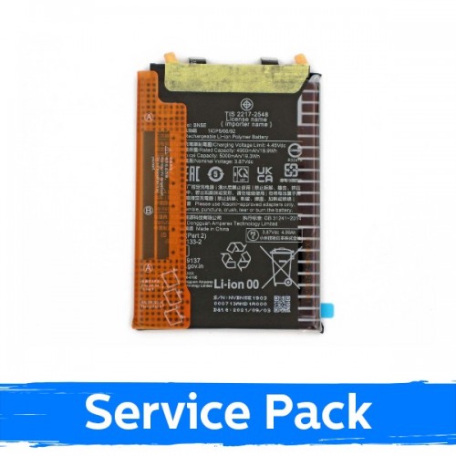 Aku ühilduv Xiaomi Redmi Note 11 Pro / Note 12 Pro 4G / Poco X4 Pro 5G BN5E (Service Pack)