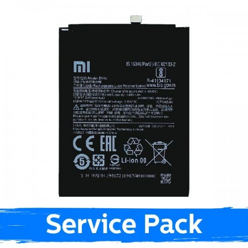 Aku ühilduv Xiaomi Redmi Note 8 Pro BM4J (Service Pack)