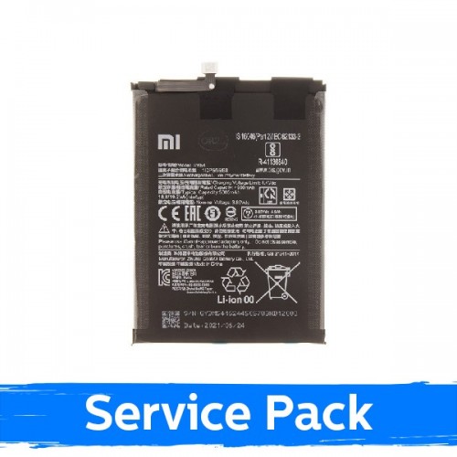 Aku ühilduv Xiaomi Redmi Note 9T BM54 (Service Pack)