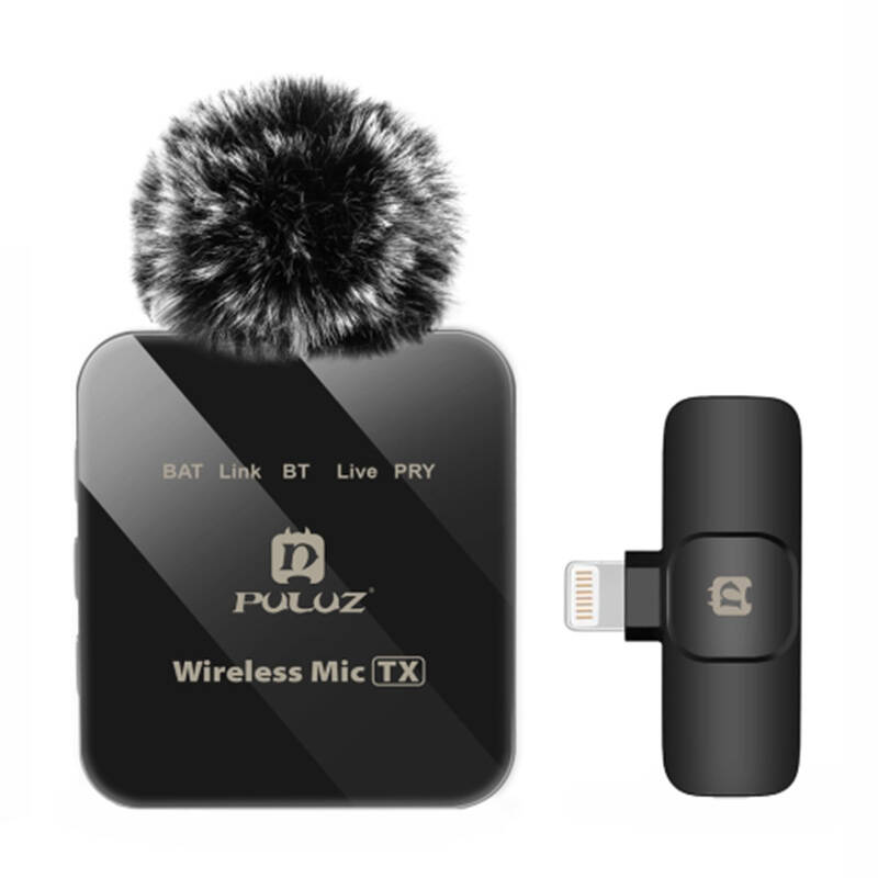 Juhtmevaba reväärmikrofon PULUZ PU647B (lightning)
