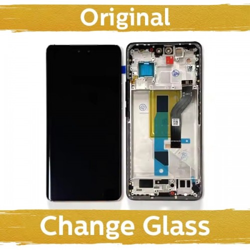 LCD ekraan ühilduv Xiaomi 13 Lite raamiga / hele roosa / (Uuendatud: Hiina)