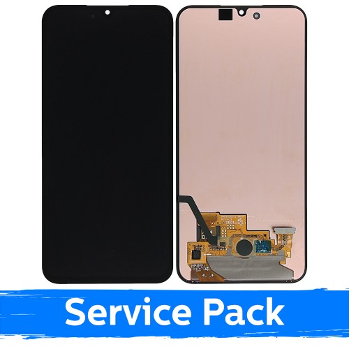 LCD ekraan ühilduv Samsung A346 A34 5G must (Service Pack) (NF versioon)