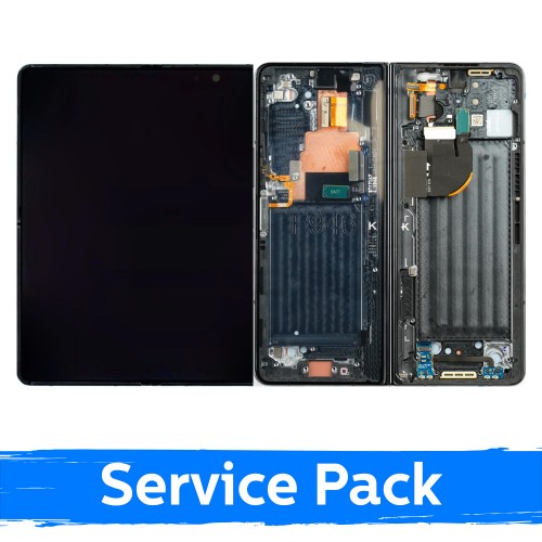 LCD ekraan ühilduv Samsung F946 Z Fold5 (SISEMINE) raamiga / sinine / (Service Pack)