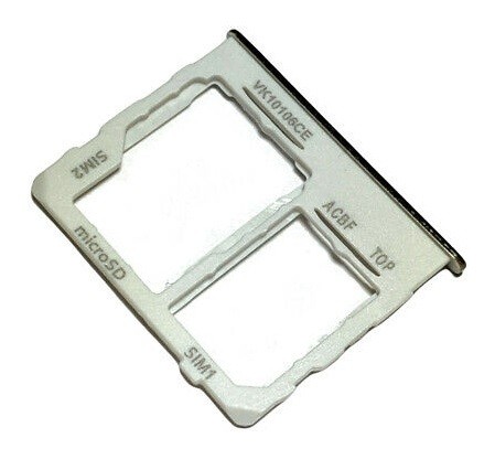 SIM card holder Samsung A326 A32 5G 2021 Valge original (service pack)