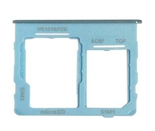 SIM card holder Samsung A326 A32 5G 2021 sinine original (service pack)