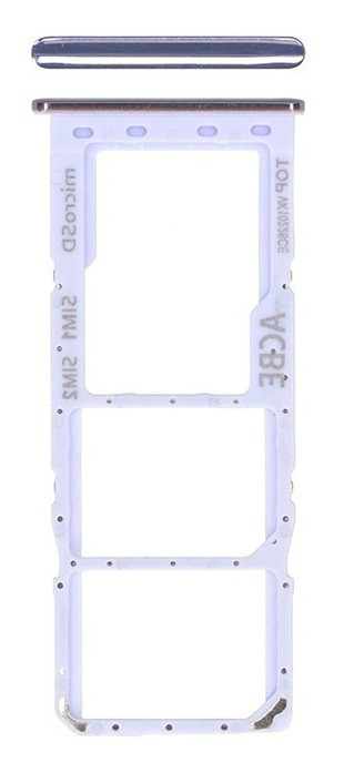 SIM card holder Samsung A325 A32 4G 2021 lilla original (service pack)