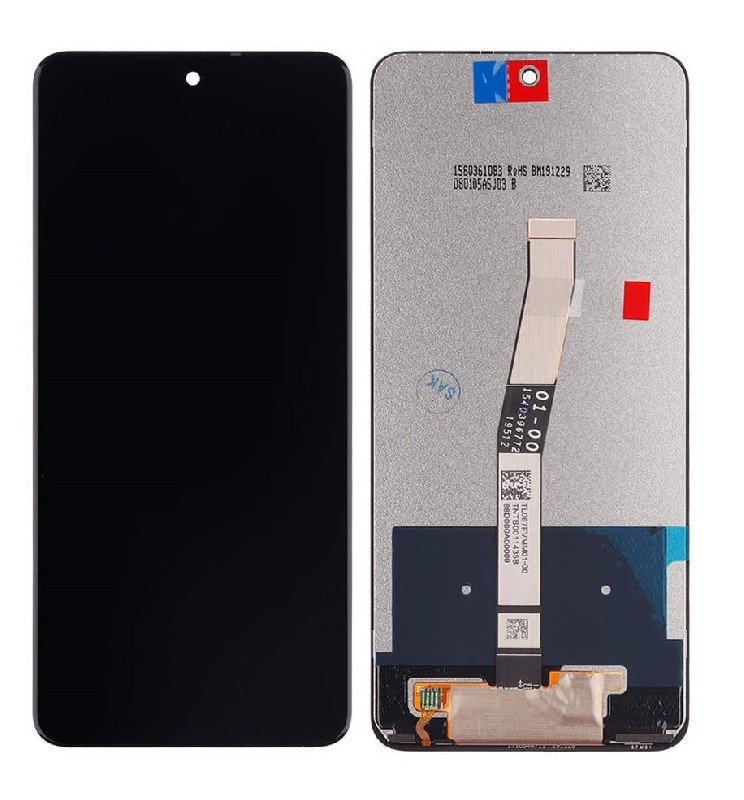 LCD screen Xiaomi Redmi Note 9 Pro/Note 9S koos touch screen Must ORG