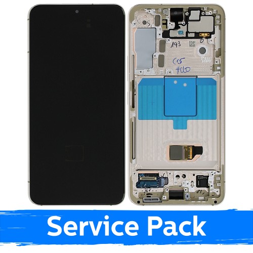 LCD ekraan ühilduv Samsung S901 S22 raamiga / lilla / (Service Pack)