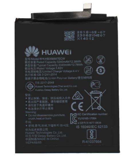 Aku original Huawei Mate 10 Lite/Nova 2 Plus/P30 Lite 3340mAh Honor 7X HB356687ECW (service pack)
