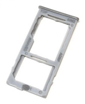 SIM card holder Samsung A426 A42 5G Valge original (service pack)