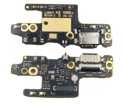 Flex Xiaomi Redmi Note 7 koos charging connector ja microphone ORG