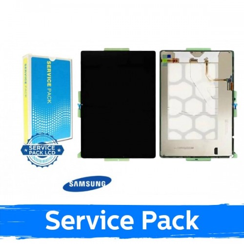 LCD ekraan ühilduv Samsung X610 / X616 Tab S9 FE Plus must (Service Pack)
