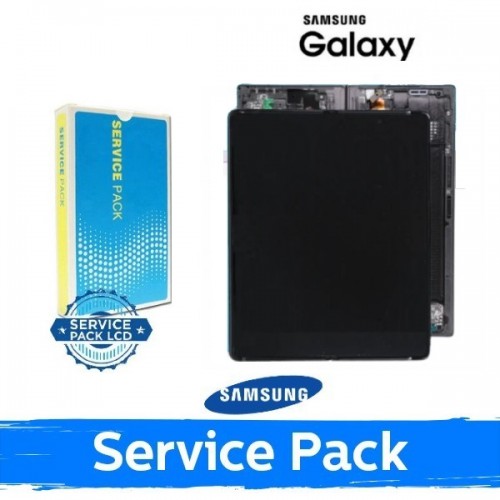 LCD ekraan ühilduv Samsung F956 Z Fold6 raamiga / valge / (Service Pack)