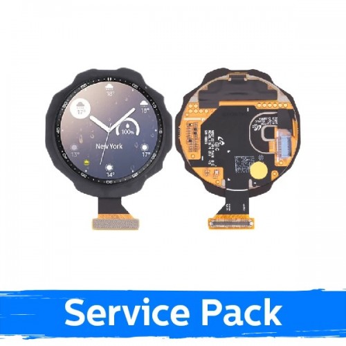 LCD ekraan ühilduv Samsung R855 (R850) Watch 3 45mm must (Service Pack) (NF version)