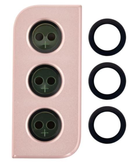 Samsung G991 S21 5G lens jaoks camera koos frame Phantom Roosa ORG