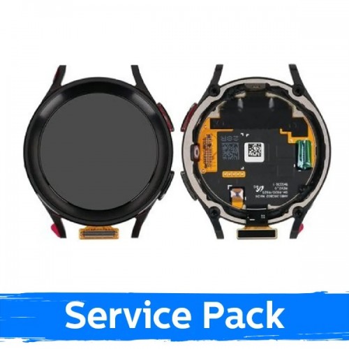 LCD ekraan ühilduv Samsung R925 Watch 5 Pro 45mm raamiga / Black Titanium / (Service Pack)