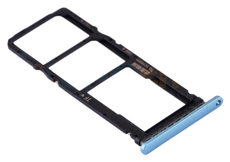 SIM card holder Huawei P40 Lite E Aurora Sinine ORG