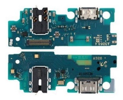 Flex Samsung A326 A32 5G 2021 jaoks plugin, microphone, headphone connector original (service pack)