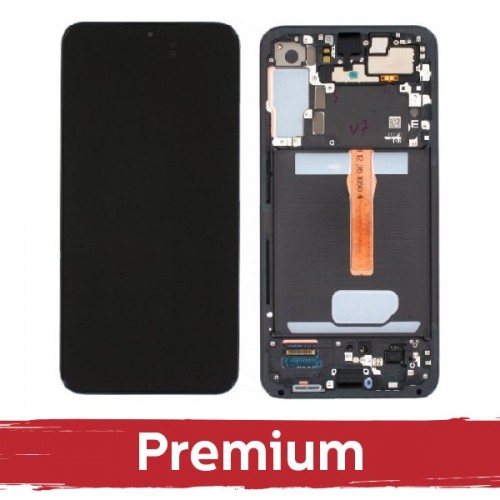 LCD ekraan ühilduv Samsung S906 S22 Plus raamiga / Roheline / OEM