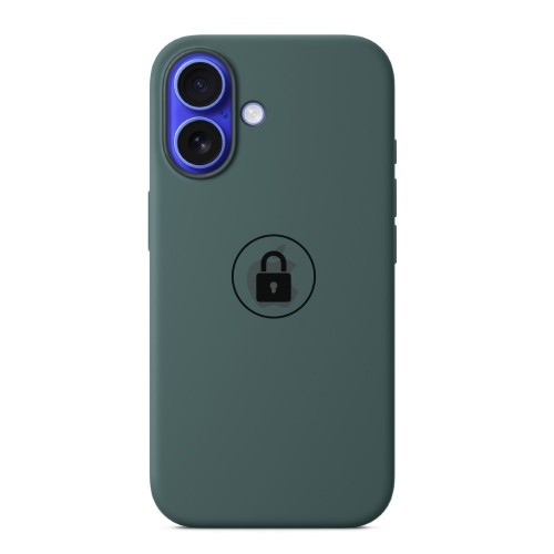 Ümbris "Silicone Case v2" iPhone 16 / Järverohelise / pakendis