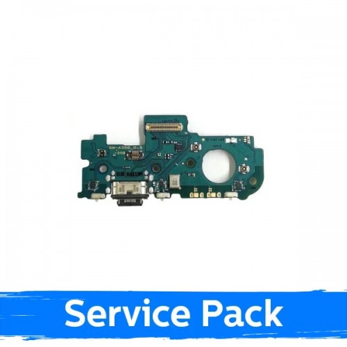 Laadimisport ühilduv Samsung A356 A35 flex / Plata (Service Pack)