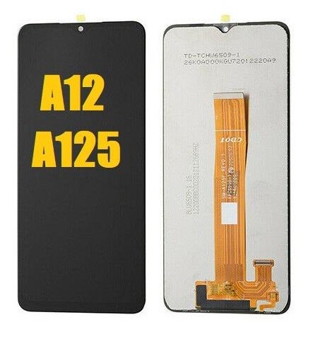 LCD screen Samsung A125 A12 2020 koos touch screen Must original