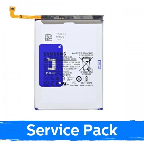 Aku ühilduv Samsung A156 A15 5G (A155 A15 4G) EB-BA156ABY (Service Pack)