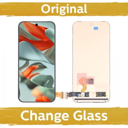 LCD ekraan ühilduv Google Pixel 9 Pro XL must (Uuendatud: Hiina) + SÕRMEJÄLJEGA