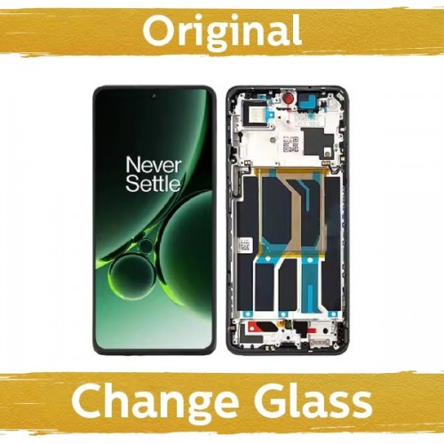 LCD ekraan ühilduv OnePlus Nord 3 raamiga / Tempest Gray / (Uuendatud: Hiina)