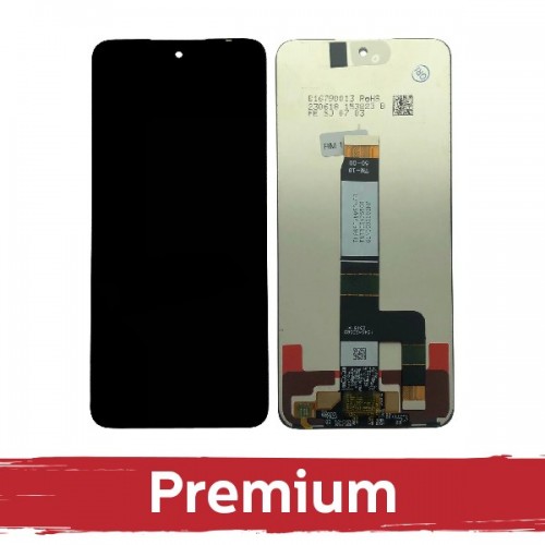 LCD ekraan ühilduv Xiaomi Redmi 13 4G / Redmi 13 5G / Poco M6 4G must OEM