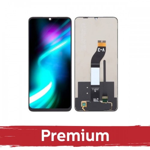 LCD ekraan ühilduv Xiaomi Redmi 14C 4G / Poco C75 must OEM