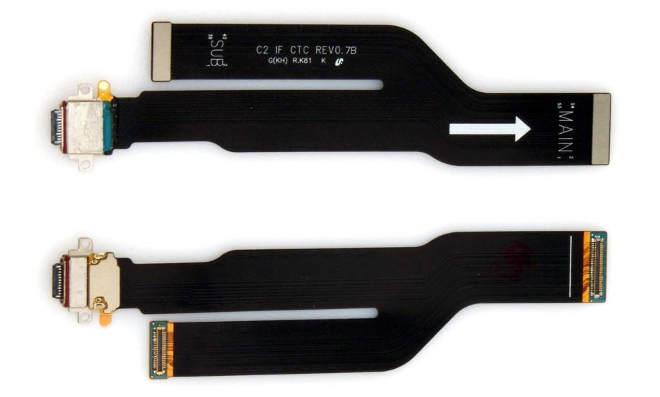 Flex Samsung N985/N986 Note 20 Ultra jaoks plugin original (service pack)