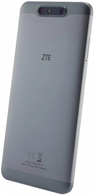 Tagakaas ZTE Blade V8 hõbedane (Gloss Steel) originaal (kasutatud Grade C)