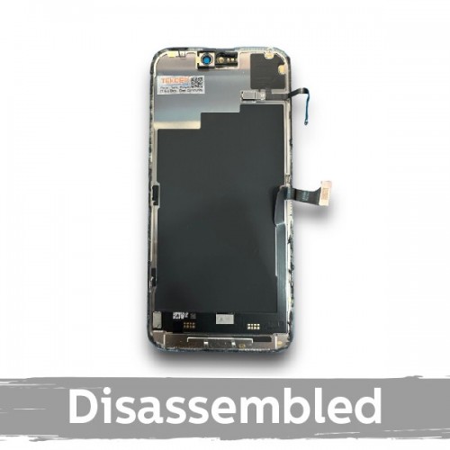 LCD ekraan ühilduv iPhone 15 Pro must / 100% originaal / (uuest seadmest) + anduri flex