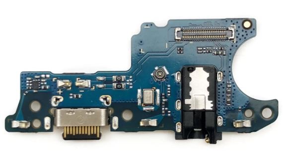 Flex Samsung A037 A03S 2021 jaoks plugin, microphone, headphone connector original (service pack)