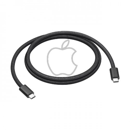 USB kaabel Apple "Woven" MQKJ3ZM/A (A2795) must 100cm "Type-C / Type-C" / 100% originaal /