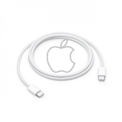 USB kaabel Apple "Woven" MQKJ3ZM/A (A2795) valge 100cm "Type-C / Type-C" / 100% originaal / + BOX