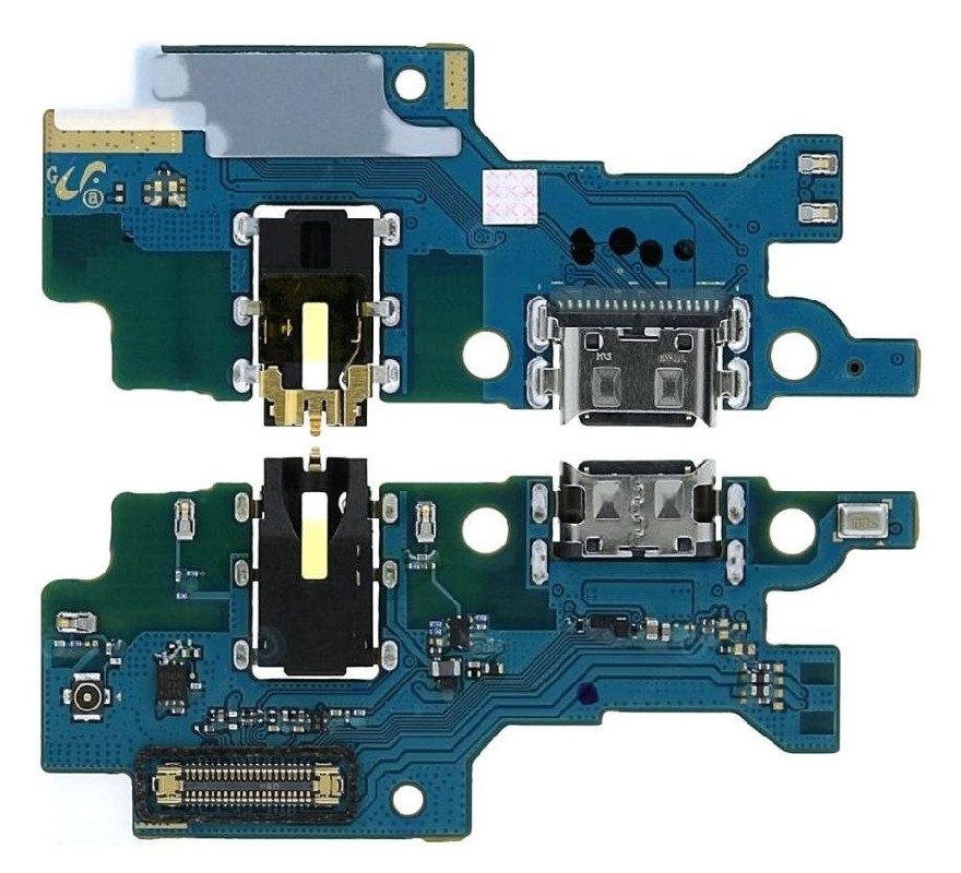 Flex Samsung M215 M21/M307 M30S/M315 M31 jaoks plugin, microphone, headphone connector original (service pack)