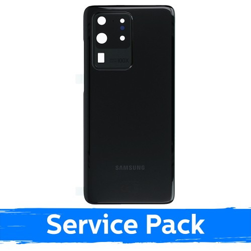 Tagakaas ühilduv Samsung G988 S20 Ultra / Cosmic Black / (Service Pack)