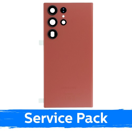 Tagakaas ühilduv Samsung S918 S23 Ultra / Punane / (Service Pack)