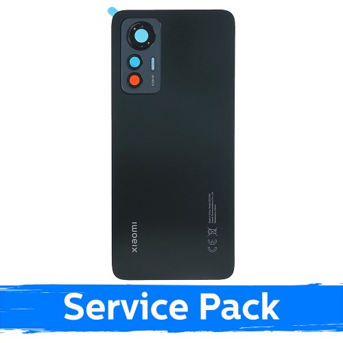 Tagakaas ühilduv Xiaomi 12 Lite / Must / (Service Pack)