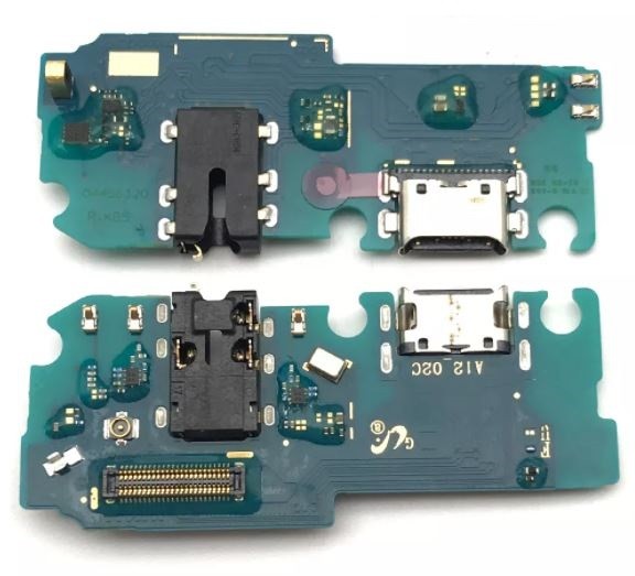 Flex Samsung A127 A12 Nacho (A12S) 2021 jaoks plugin, microphone, headphone connector original (service pack)