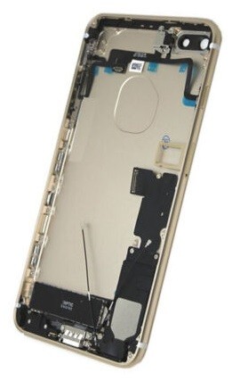 Aku ümbris iPhone 7 Plus Kuldne full koos flex original (used Grade C)